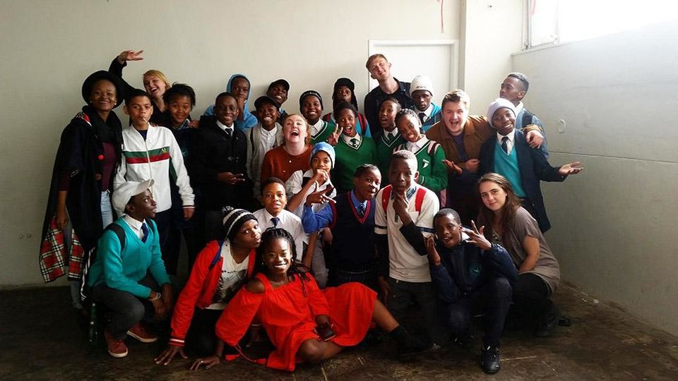 BA Date Students collaborating with Hillbrow Theatre Project in Johannesburg