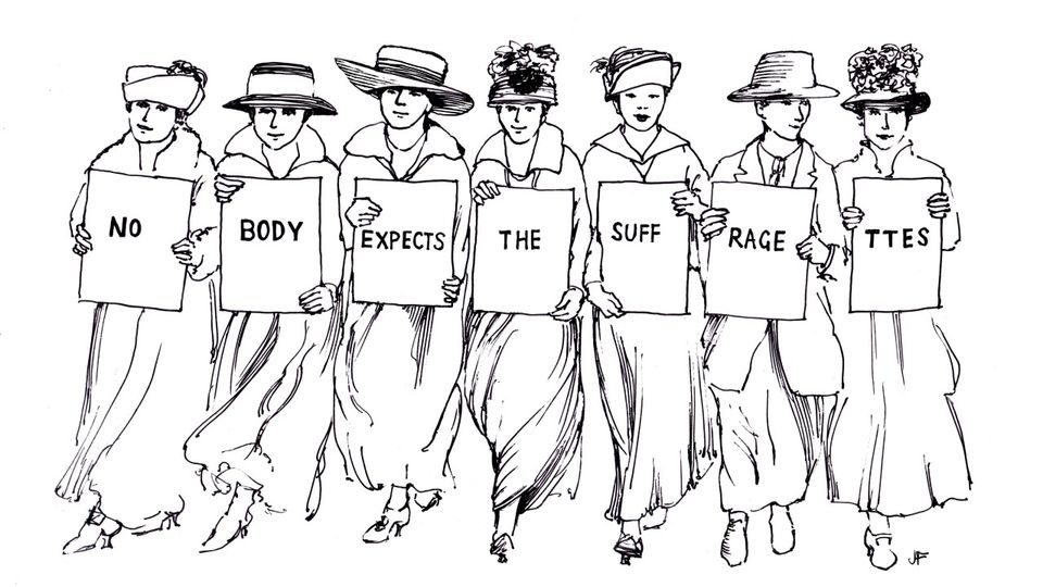 "Nobody Expects the Suffragettes"