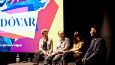 Professor Maria Delgado chairs the opening event for the BFI Almodóvar season on 1 August 2016 with Tamsin Greig, Pablo Berger and Paul Julian Smith