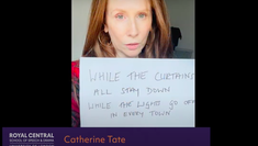 alumna Catherine Tate supports the Keep Creating Gala