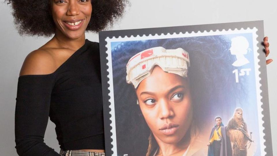Alumna Naomi Ackie Features on Exclusive Star Wars Stamp