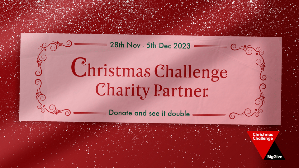 Image announcing the Big Give Christmas Challenge