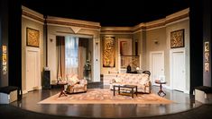 Finished set construction for Present Laughter (2017)
