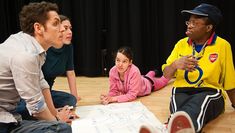 MA Applied Theatre student workshop for students with learning difficulties (Drama in the Community and Drama education) with Course Leader Selina Busby and Access All Areas participants.