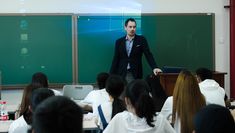 Joel Anderson lectures at Central Academy Beijing