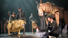 The Cast of Animal Farm. Photography by Manuel Harlan, courtesy of Birmingham Rep
